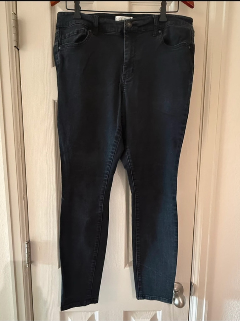 Jessica Simpson - US Size 14W - Curvy High Rise Skinny Black Jeans